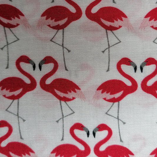 Viskose Flamingo