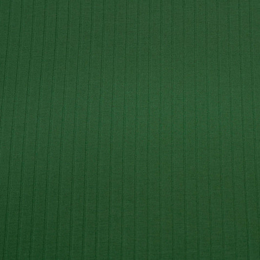 Viskose-Jersey Rippe Stretch Grün